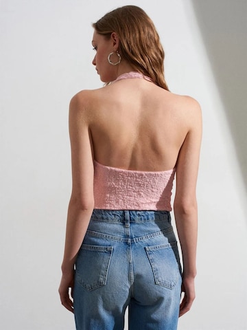 Dilvin - Blusa 'Blusen' em rosa