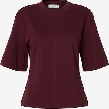 SELECTED Shirt 'SLFMESA' in Purple: front