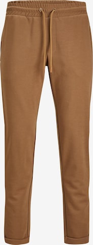 JACK & JONES Regular Pants 'STACE' in Brown: front