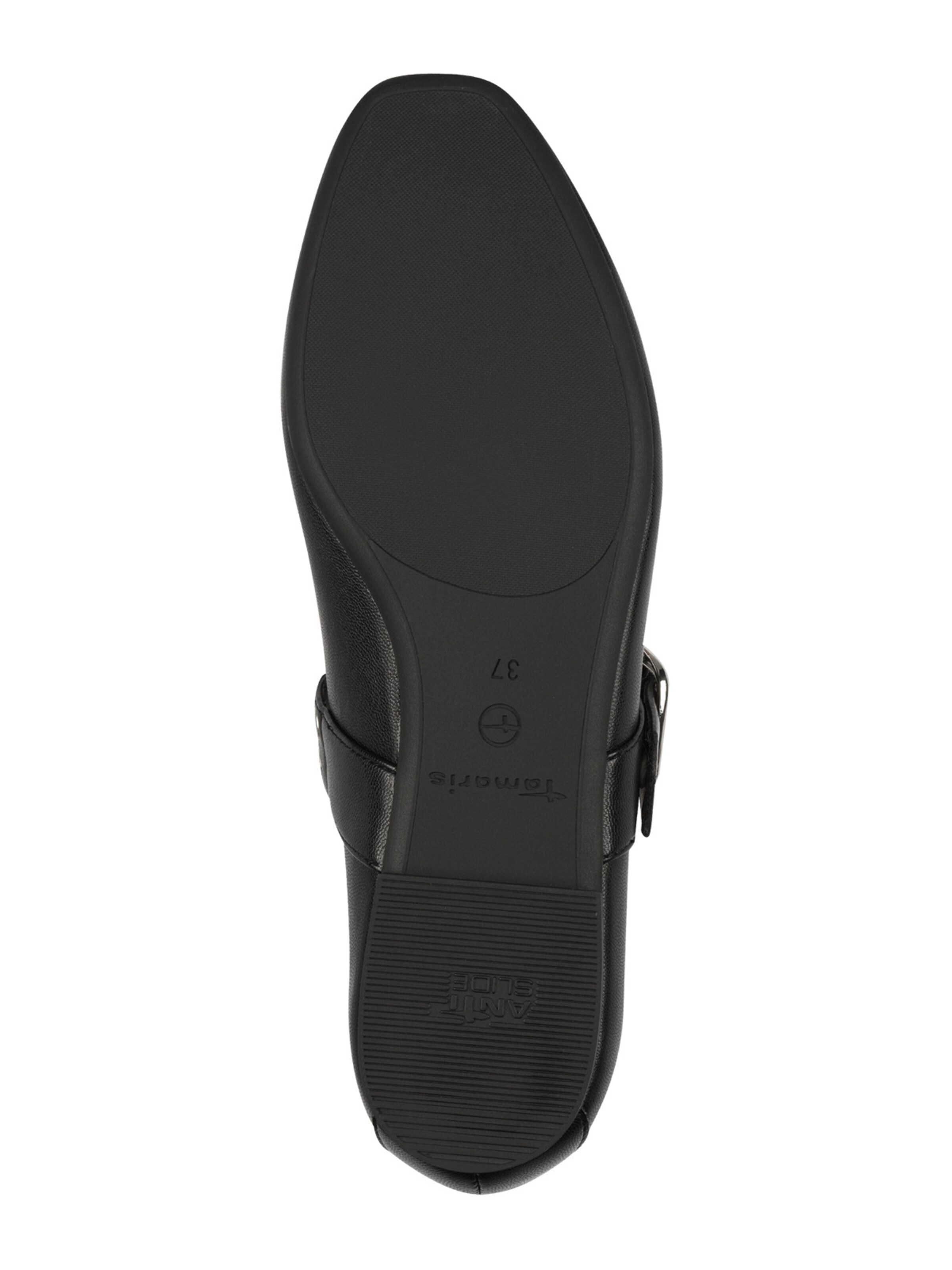 Ballerines à lanières Tamaris en noir