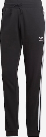 ADIDAS ORIGINALS - Tapered Pantalón 'Adicolor Classics' en negro: frente