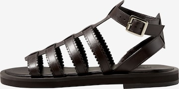 Sandales à lanières 'N. Premium' Next en marron : devant