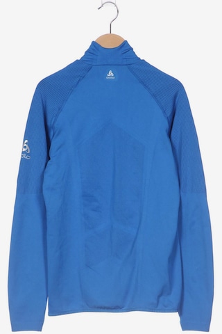 ODLO Sweatshirt & Zip-Up Hoodie in S in Blue