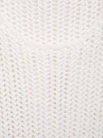 MANGO Knitted Top 'GONZALO' in White