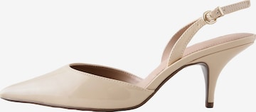 Escarpins à bride arrière 'Forever Comfort' Next en beige : devant