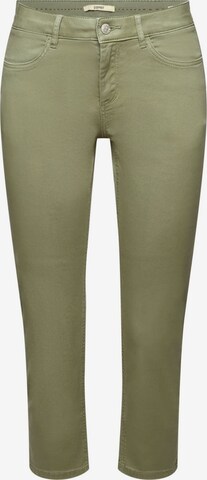 ESPRIT Skinny Jeans in Groen: voorkant