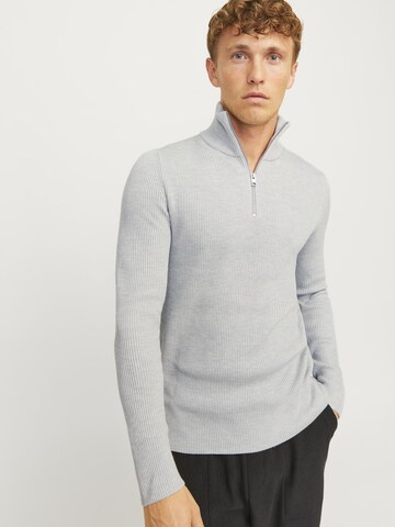 JACK & JONES Trui 'JJEPerfect' in Grijs