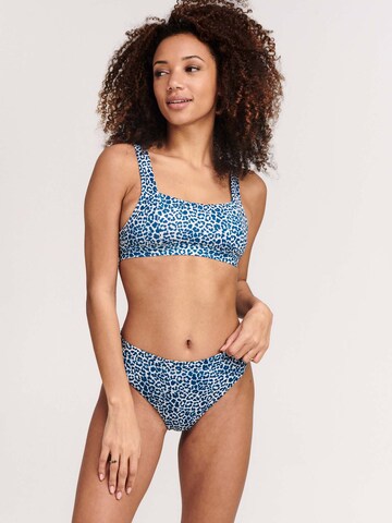 Shiwi Bustier Bikini 'RENEE' in Blauw: voorkant