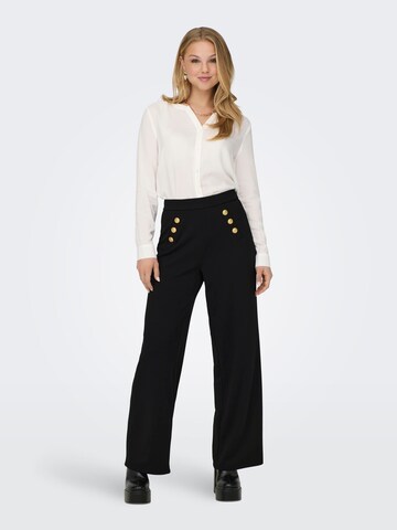 ONLY Loose fit Trousers 'SANIA' in Black