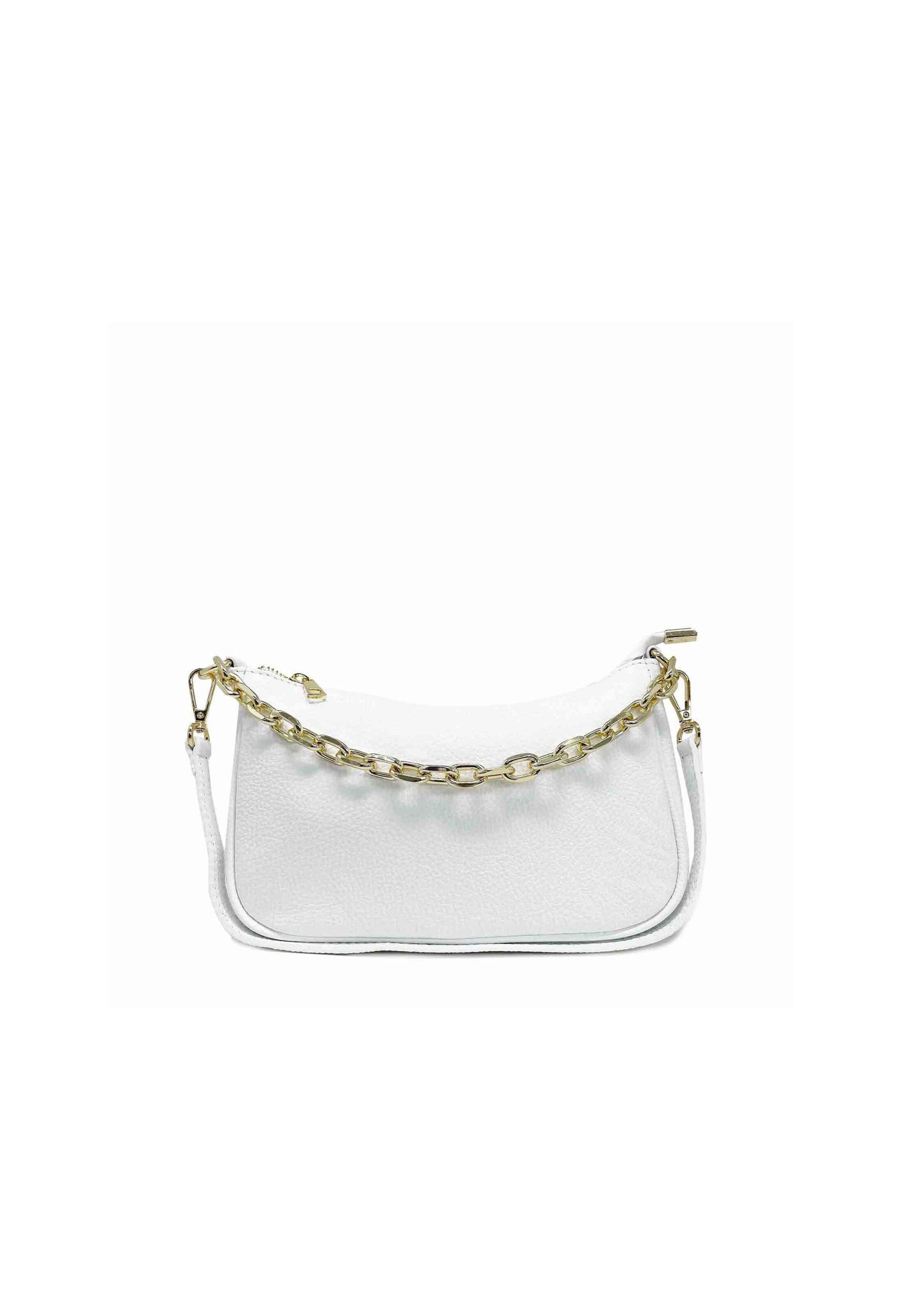 CHICCA BORSE Schoudertas in Wit: voorkant