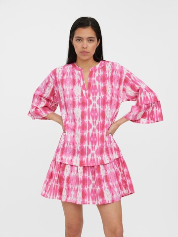 VERO MODA Letní šaty 'Lis' – pink: přední strana
