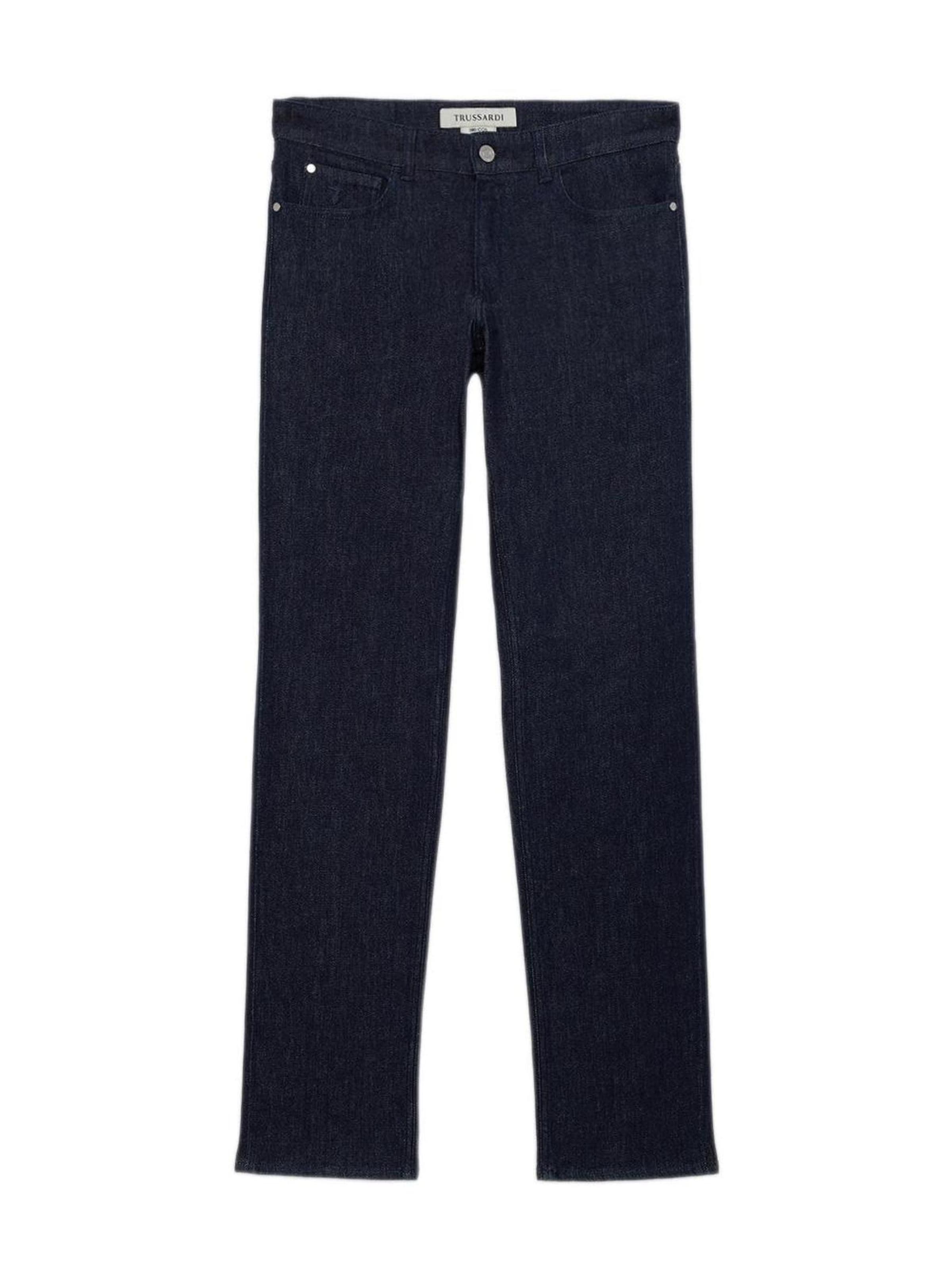 Regular Jean Trussardi en bleu : devant