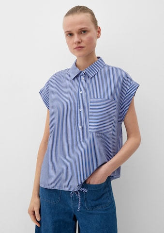 s.Oliver Blouse in Blauw: voorkant