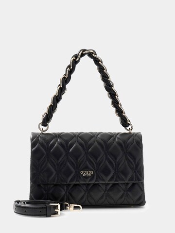 GUESS Schultertasche 'Maxine' in Schwarz