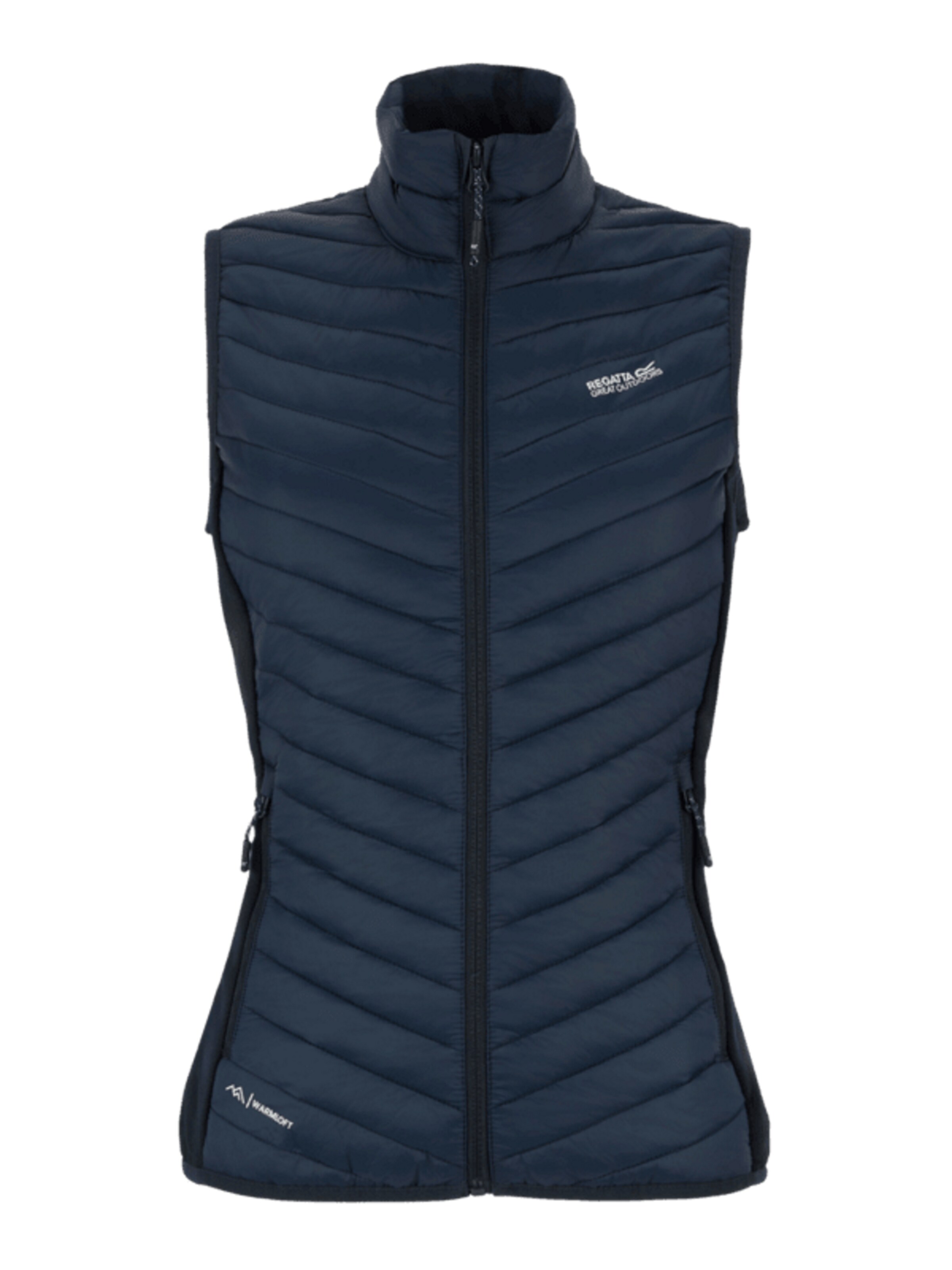 REGATTA Weste 'Damen Bodywarmer Anderson Hybrid'‌‌‌‌‌‌‌ in Blau: Vorderseite