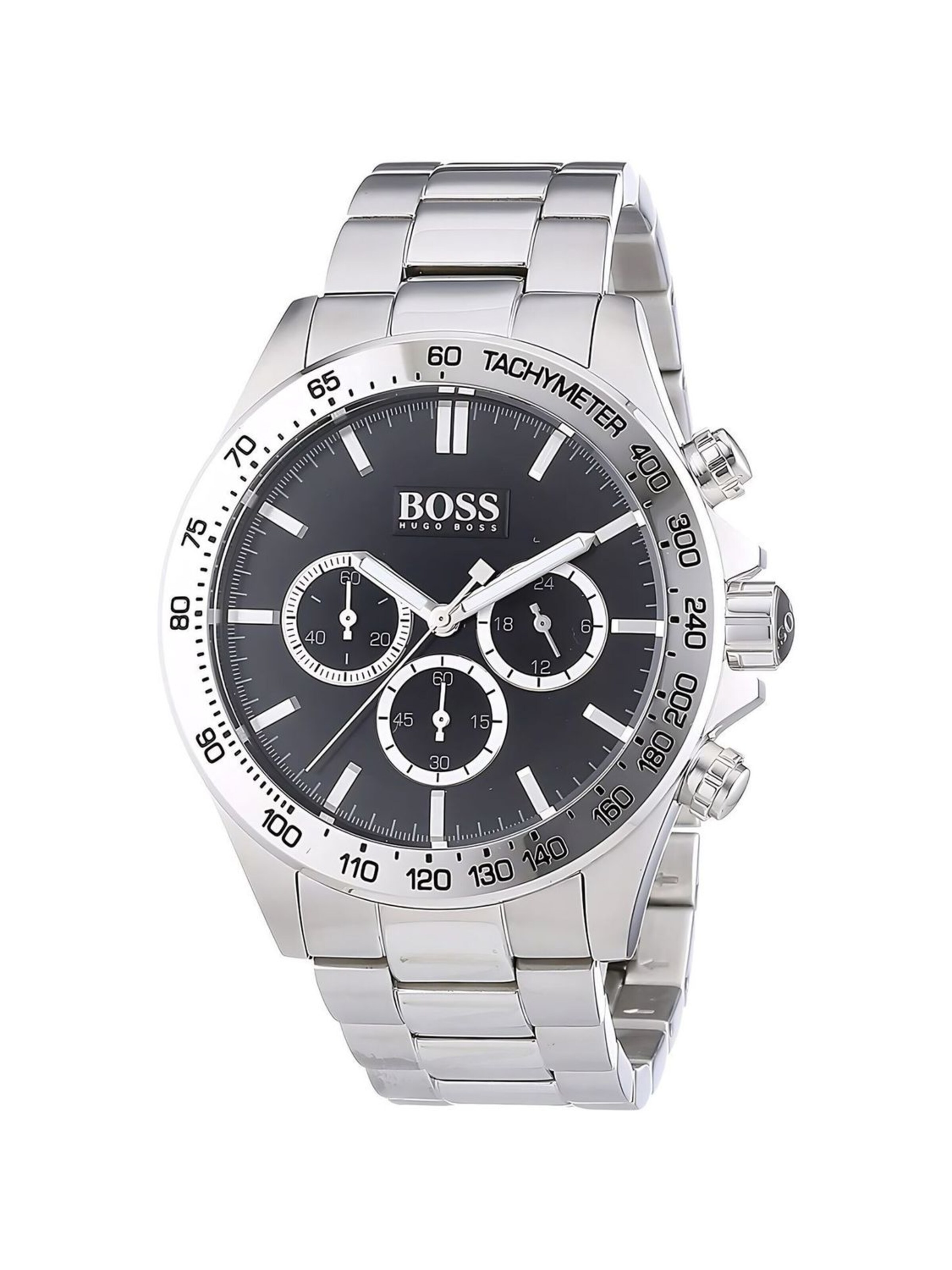 HUGO BOSS Analoguhr 'HB1512965'‌‌‌‌‌ in silber, Produktansicht