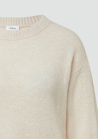 s.Oliver Sweater in Beige