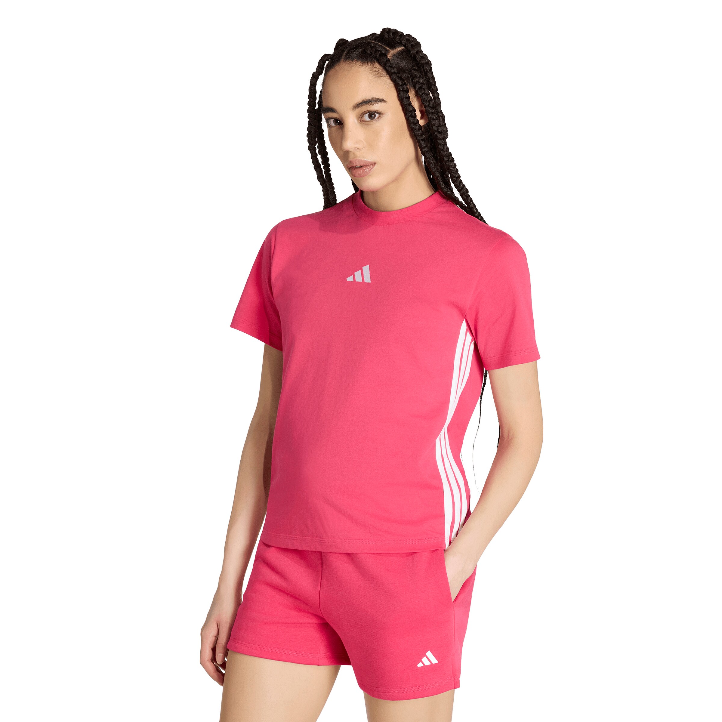 ADIDAS SPORTSWEAR Funktionstopp 'Essentials' i rosa: framsida