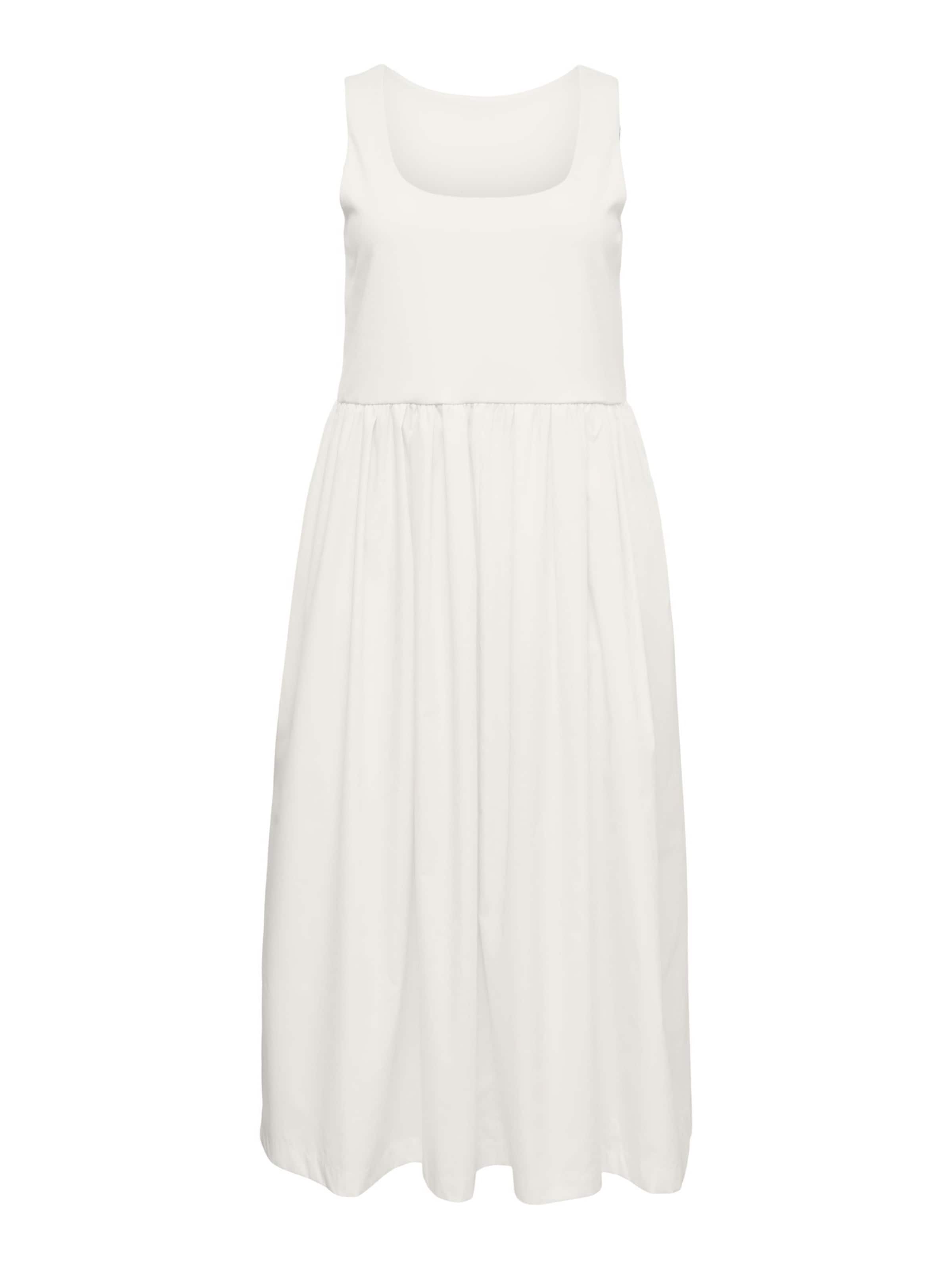 Vero Moda Curve Robe 'VMAne' en blanc, Vue avec produit