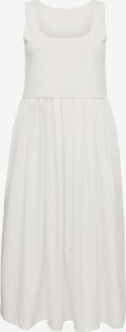 Robe 'VMAne' Vero Moda Curve en blanc : devant