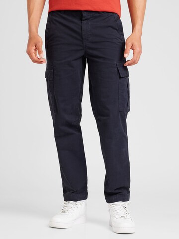 Regular Pantaloni cu buzunare 'Sisla-7' de la BOSS pe albastru: față