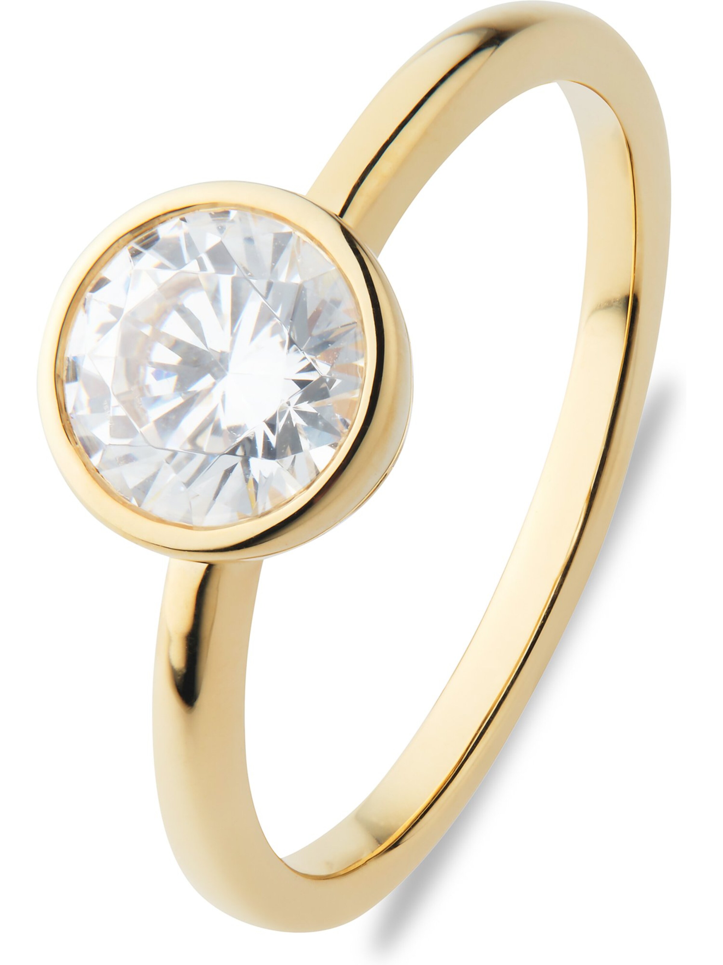 CHRIST Ring in Gold: Vorderseite