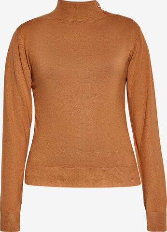 RISA Sweater in Brown: front