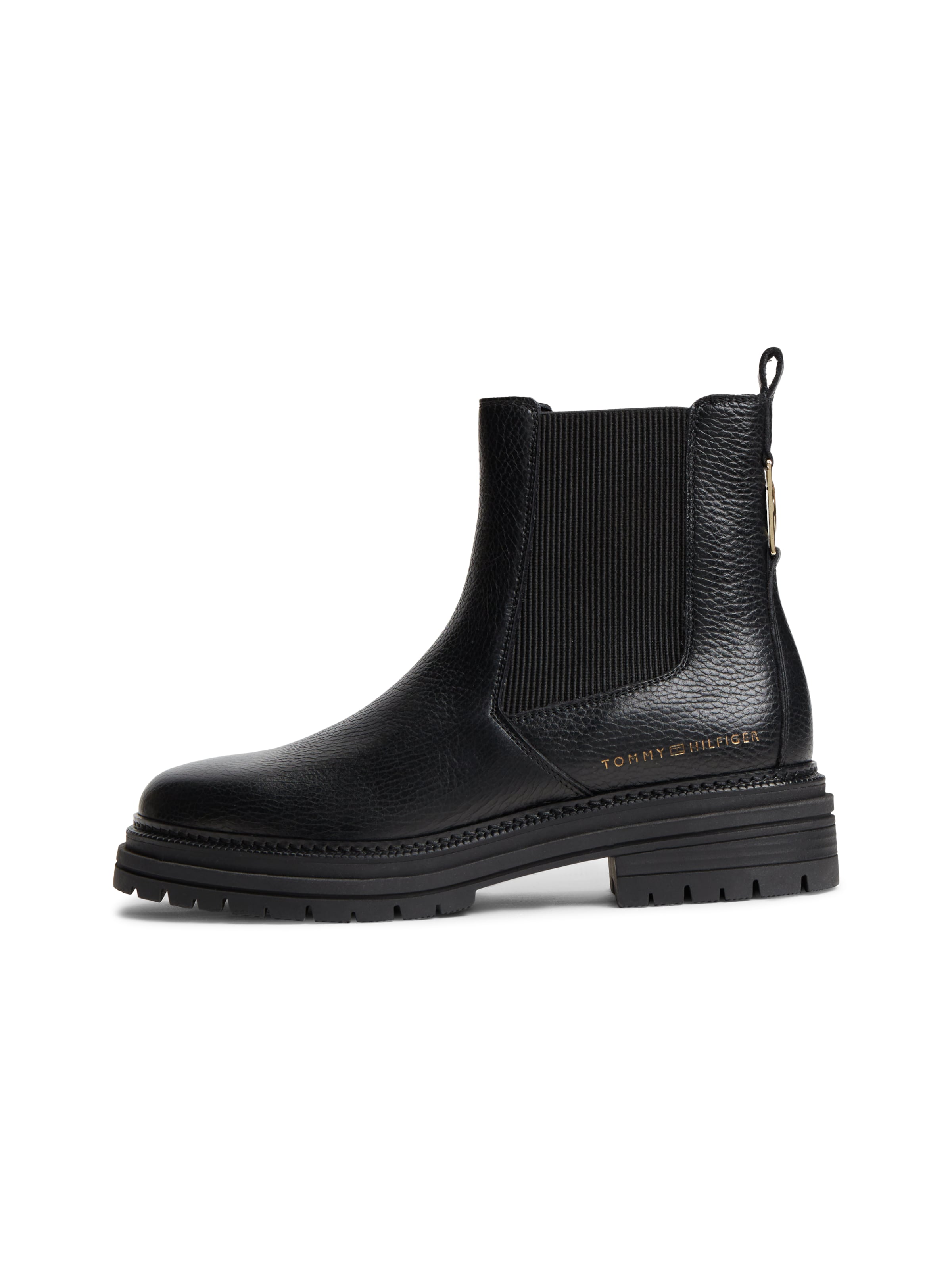 Chelsea Boots TOMMY HILFIGER en noir : devant