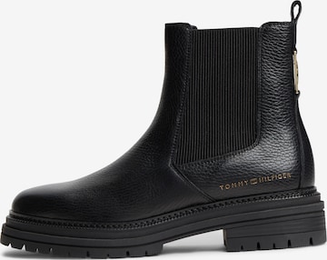 TOMMY HILFIGER Chelsea boots in Zwart: voorkant