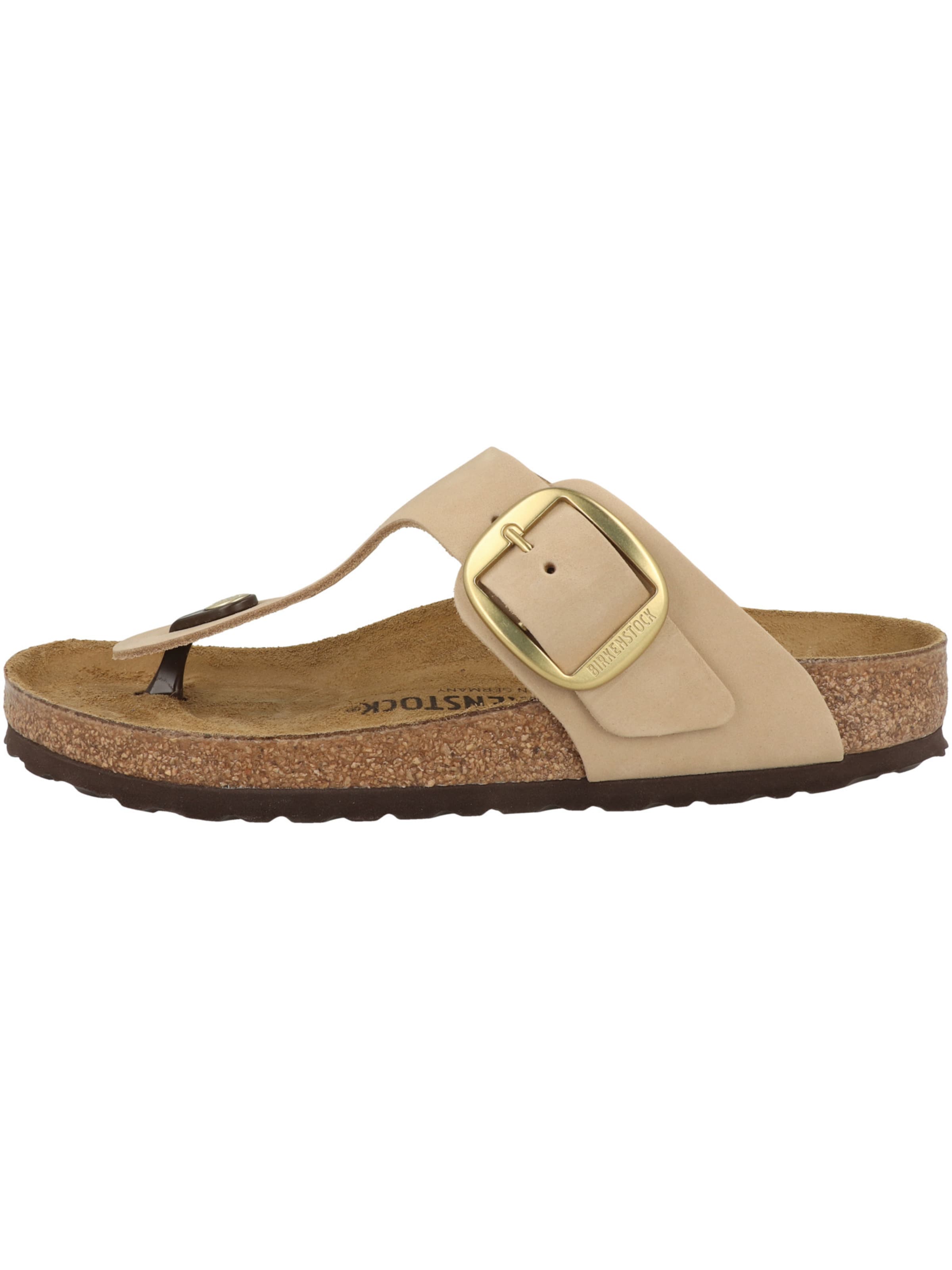 Infradito 'Gizeh' di BIRKENSTOCK in beige: frontale