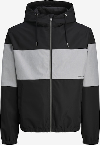 JACK & JONES Between-season jacket in Black: front