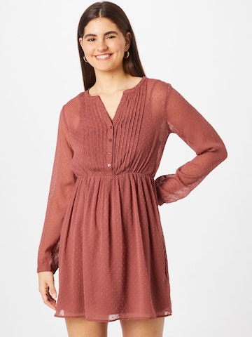 Robe 'Danika' ABOUT YOU en marron : devant