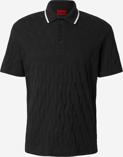 HUGO Majica 'Dunik' u crna / bijela, Pregled proizvoda