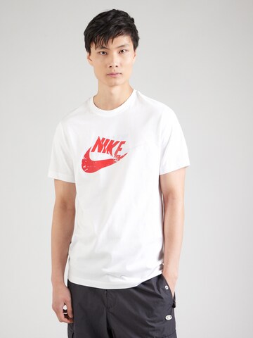Nike Sportswear Paita 'FUTURA' värissä valkoinen: etupuoli