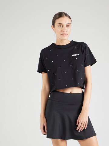 GUESS T-Shirt 'SKYLAR' in Schwarz: Vorderseite