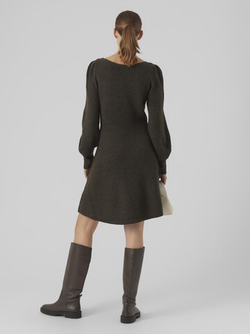 VERO MODA Knit dress in Brown