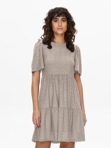 JDY Dress 'CARLA CATHINKA' in Grey: front