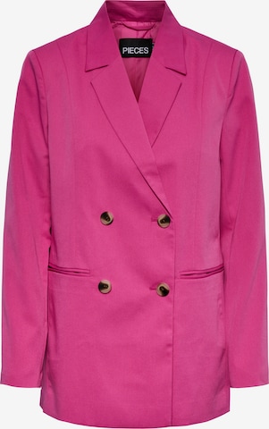 PIECES - Blazer 'Amalie' em roxo: frente