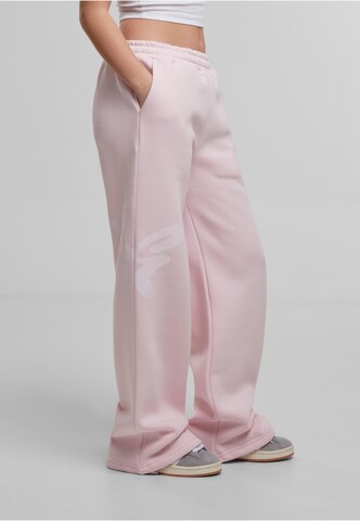 Wide Leg Pantalon Felicious en rose