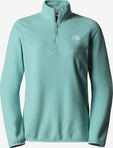 THE NORTH FACE Sweter sportowy 'GLACIER' w kolorze zielony: przód