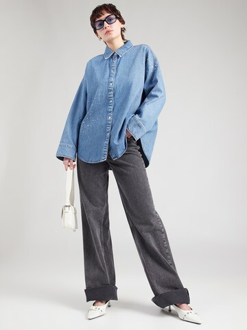 Lindex Blúz 'Astrid' - kék