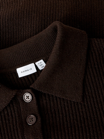 Pull-over 'NKFNIA' NAME IT en marron