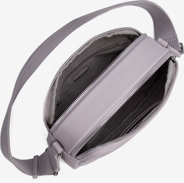 Borsa a tracolla 'Borsa a Tracolla David Jones Texture Grana Fine Doppio Scomparto' di David Jones in lilla: frontale