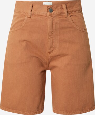 ARMEDANGELS Regular Jeans 'FREYMAA' in Brown: front