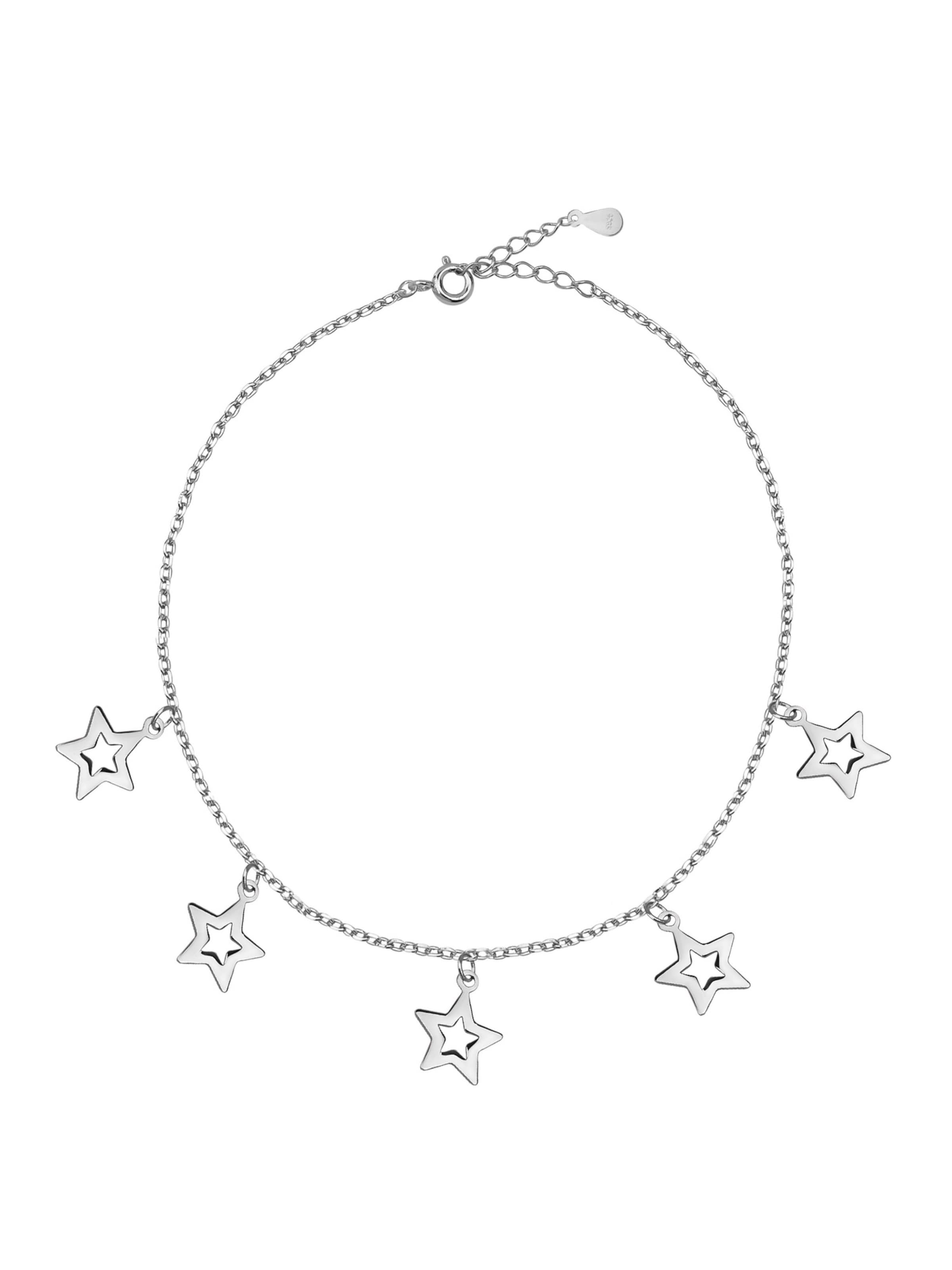 Sofia Milani Bracelet 'Star' in Silver: front