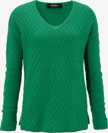 Aniston CASUAL Sweater in Green: front