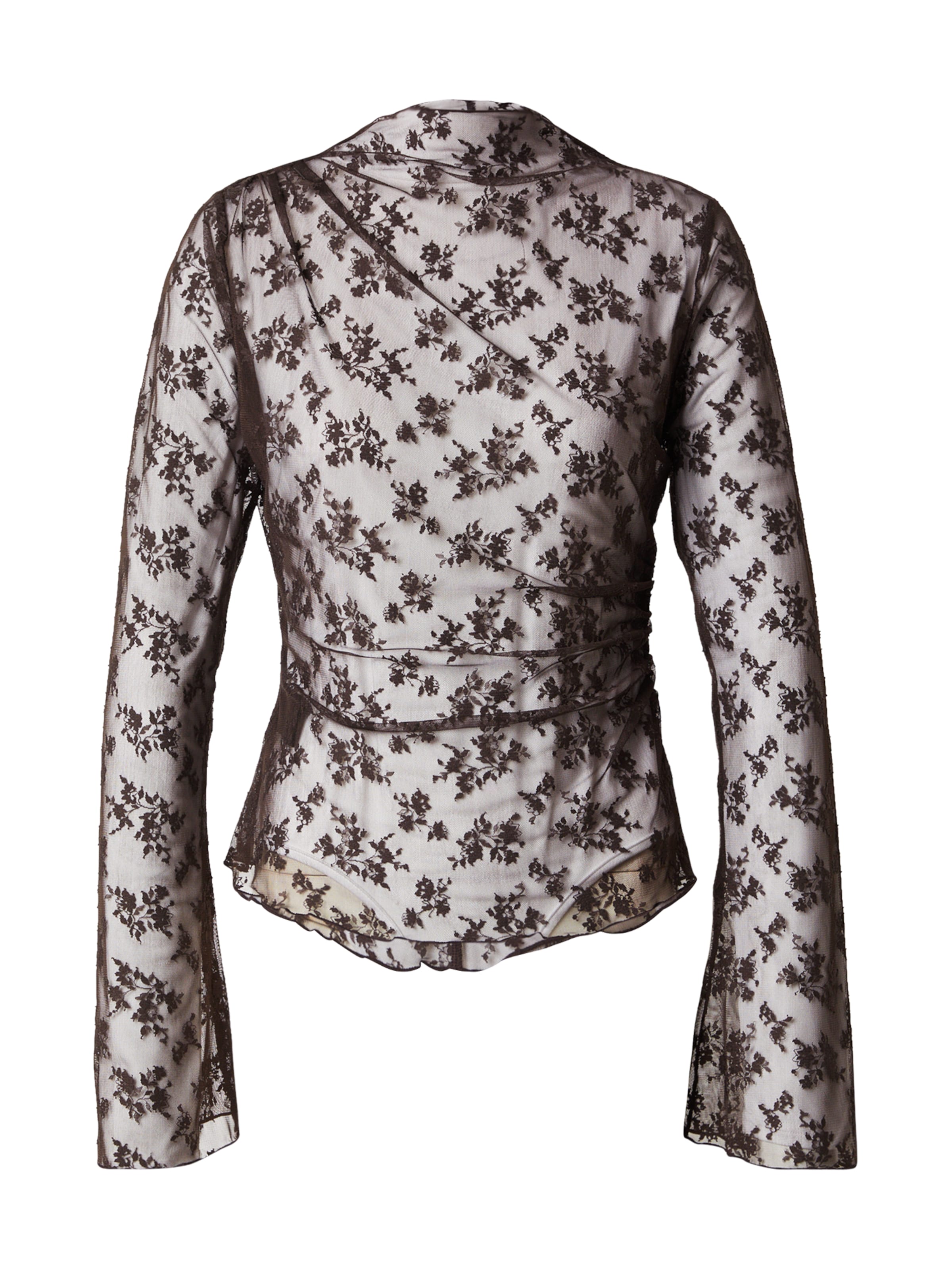 & Other Stories Shirt in Braun: Vorderseite