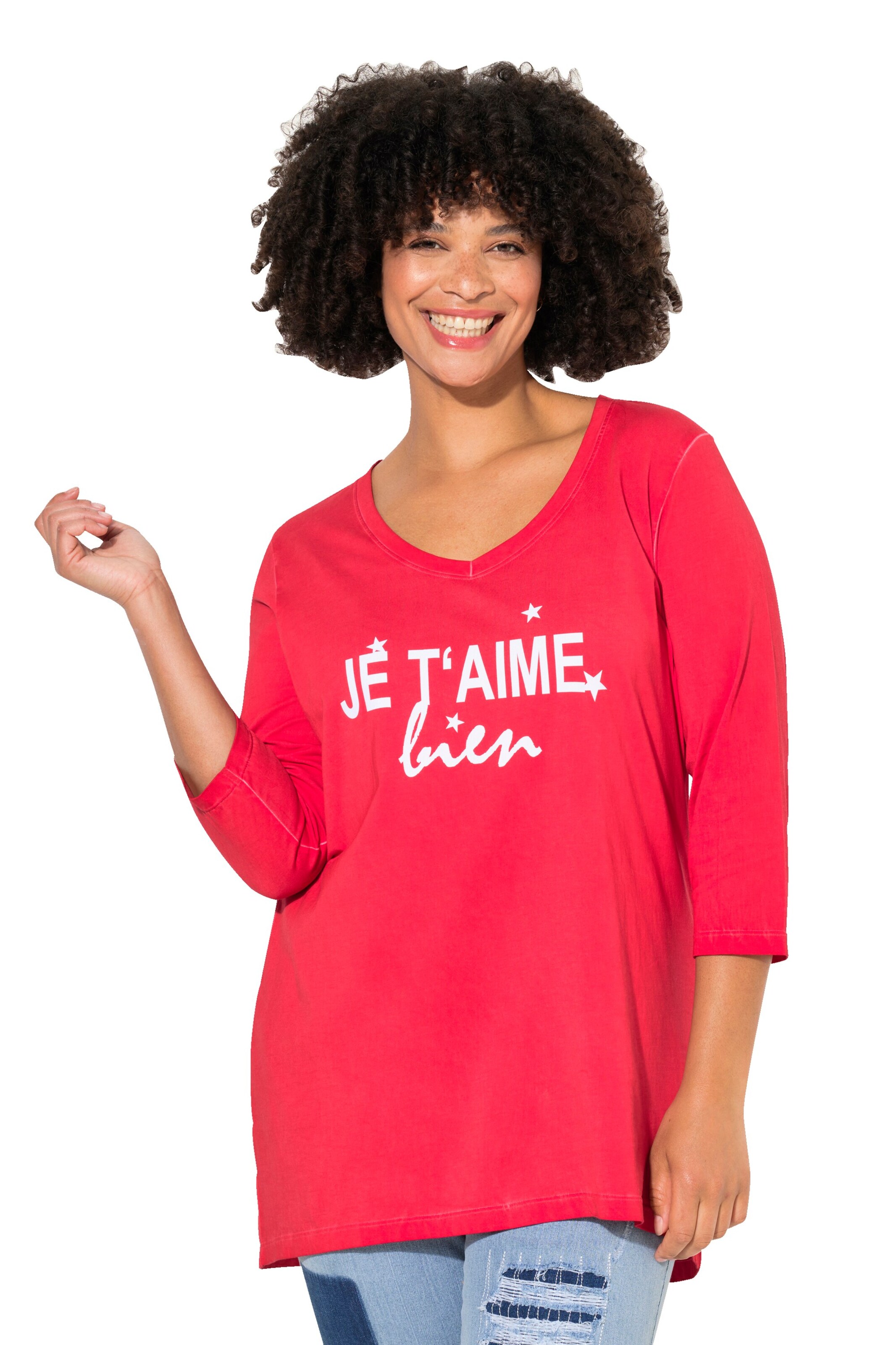 Angel of Style Shirt in Rood: voorkant