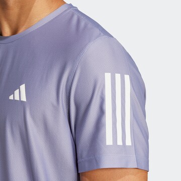 ADIDAS PERFORMANCE Funkční tričko 'Own The Run' – fialová