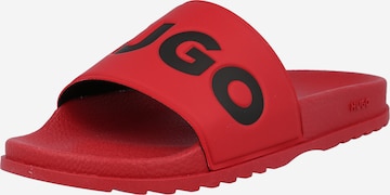 HUGO Mules 'Match' in Red: front